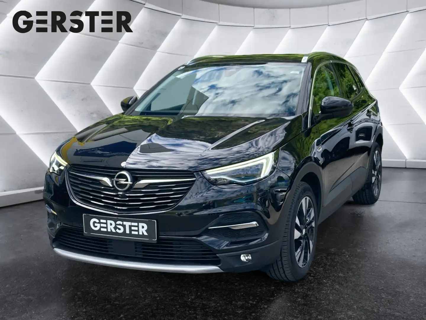 Opel Grandland X 1.2 Turbo Ultimate ACC Navi SHZ 360 Schwarz - 1