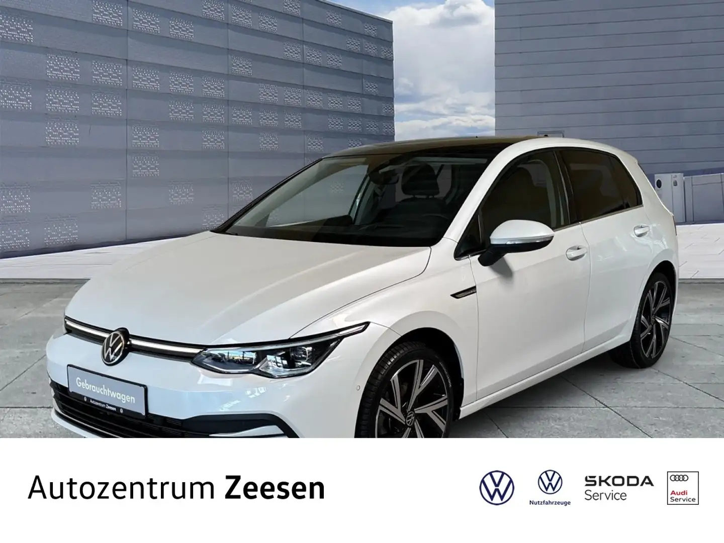 Volkswagen Golf VIII 2.0 TDI Style DSG+SHZ+USB+DAB+EPH+LWS+ Klima Weiß - 1