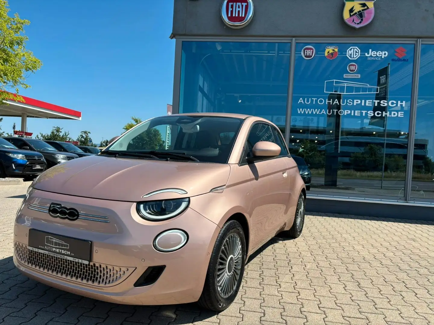 Fiat 500e 500 E 3+1 Icon*LED*Kamera*PDC*Apple* Gold - 1