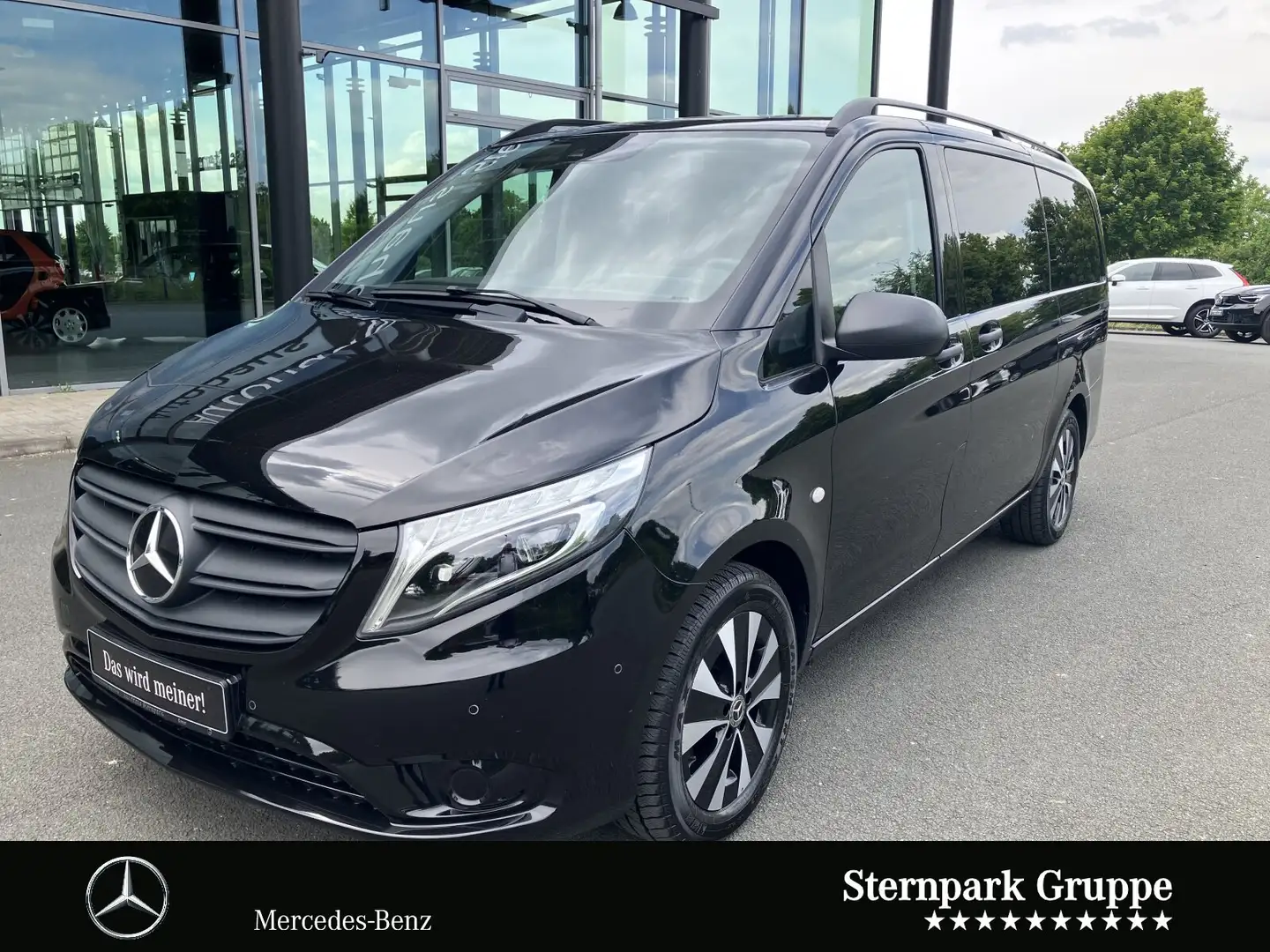 Mercedes-Benz Vito Vito 119 Tourer SELECT V 250 2xKlima+AHK2,5+Sthz Noir - 2