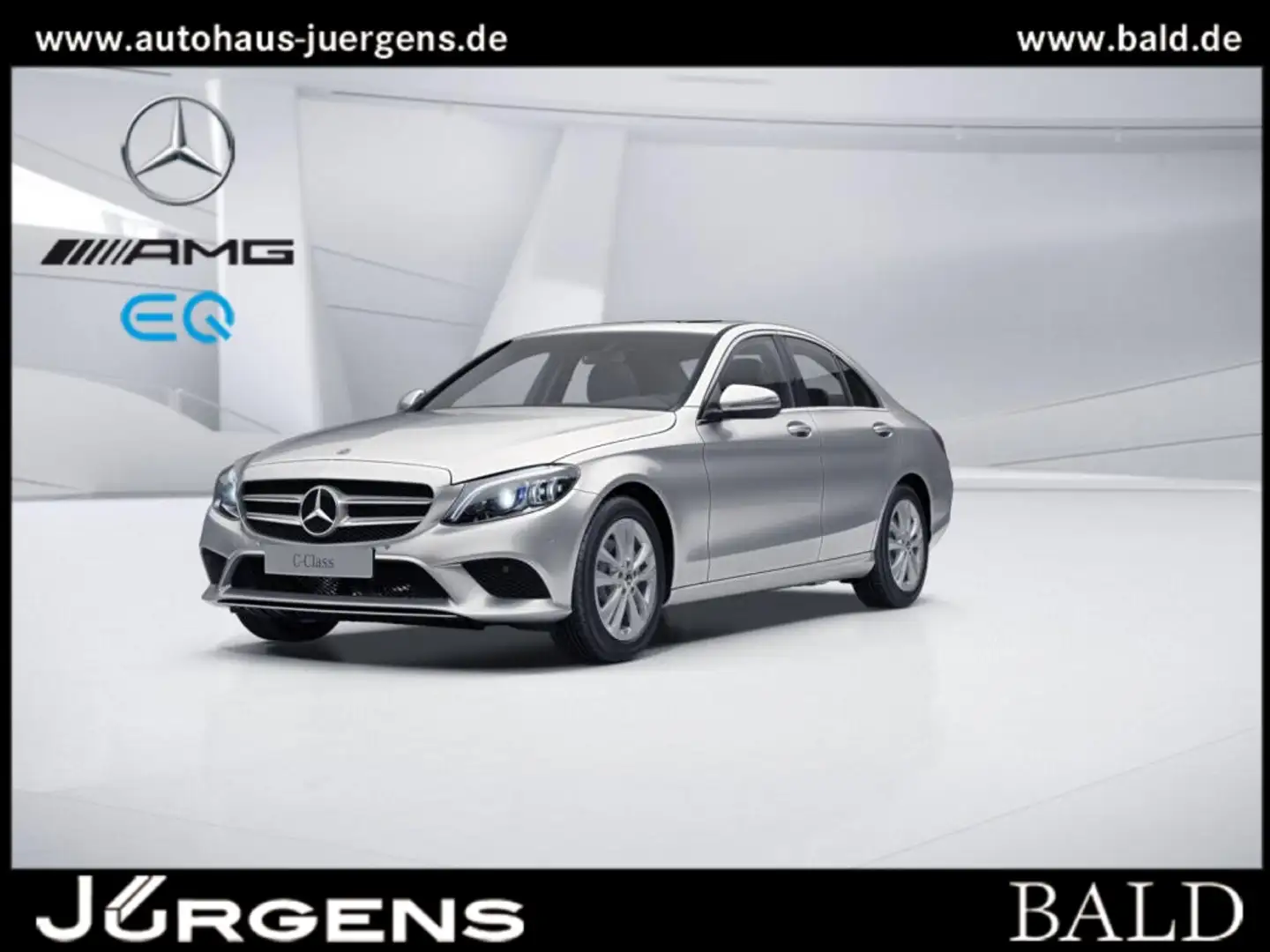 Mercedes-Benz C 200 Avantgarde/Comand/ILS/SHD/Totw/Cam/Amb/17" Silber - 2