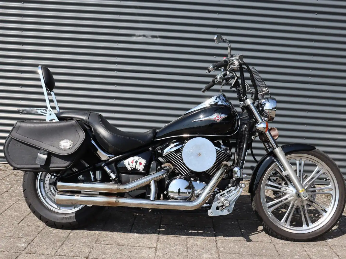 Kawasaki VN 900 Custom Noir - 1