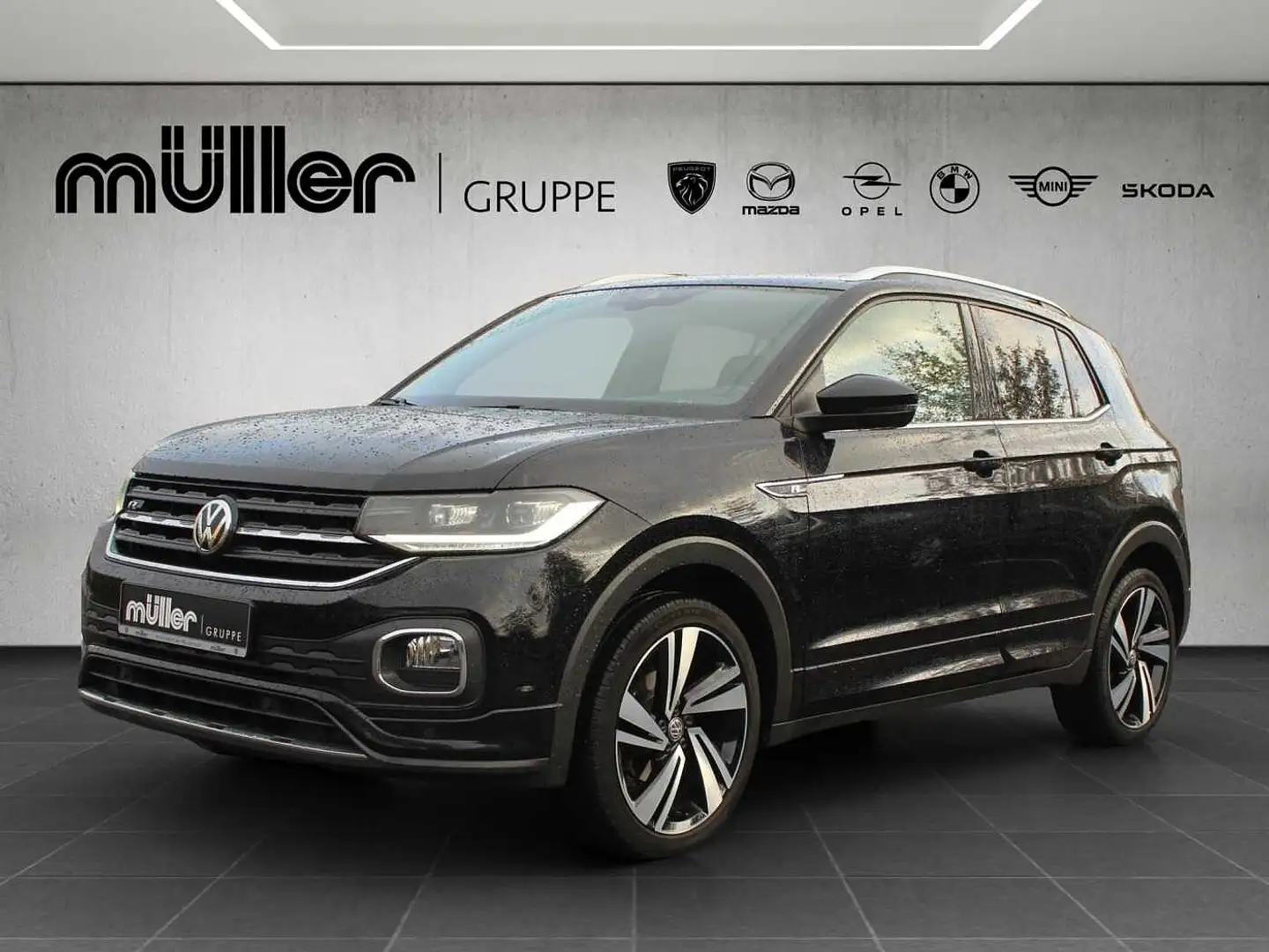 Volkswagen T-Cross 1.6 TDI DSG Style R-Line Noir - 1