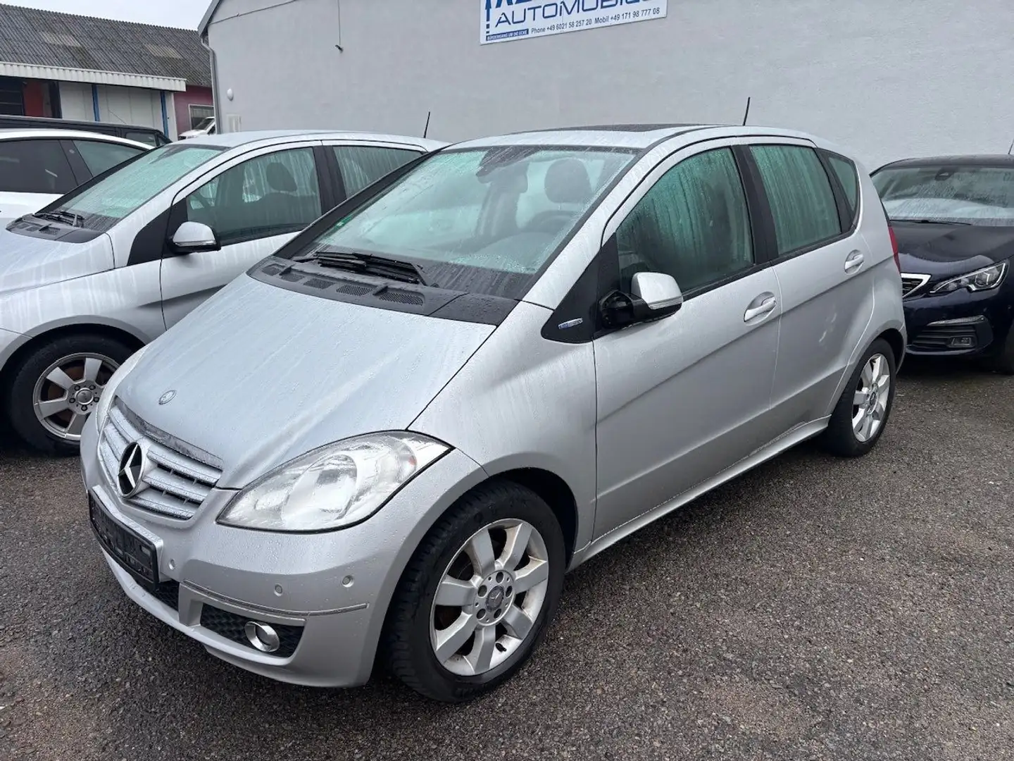 Mercedes-Benz A 160 A -Klasse A 160~Klima~Teil-Leder~SHZ~PDC~TüV Neu Silber - 2