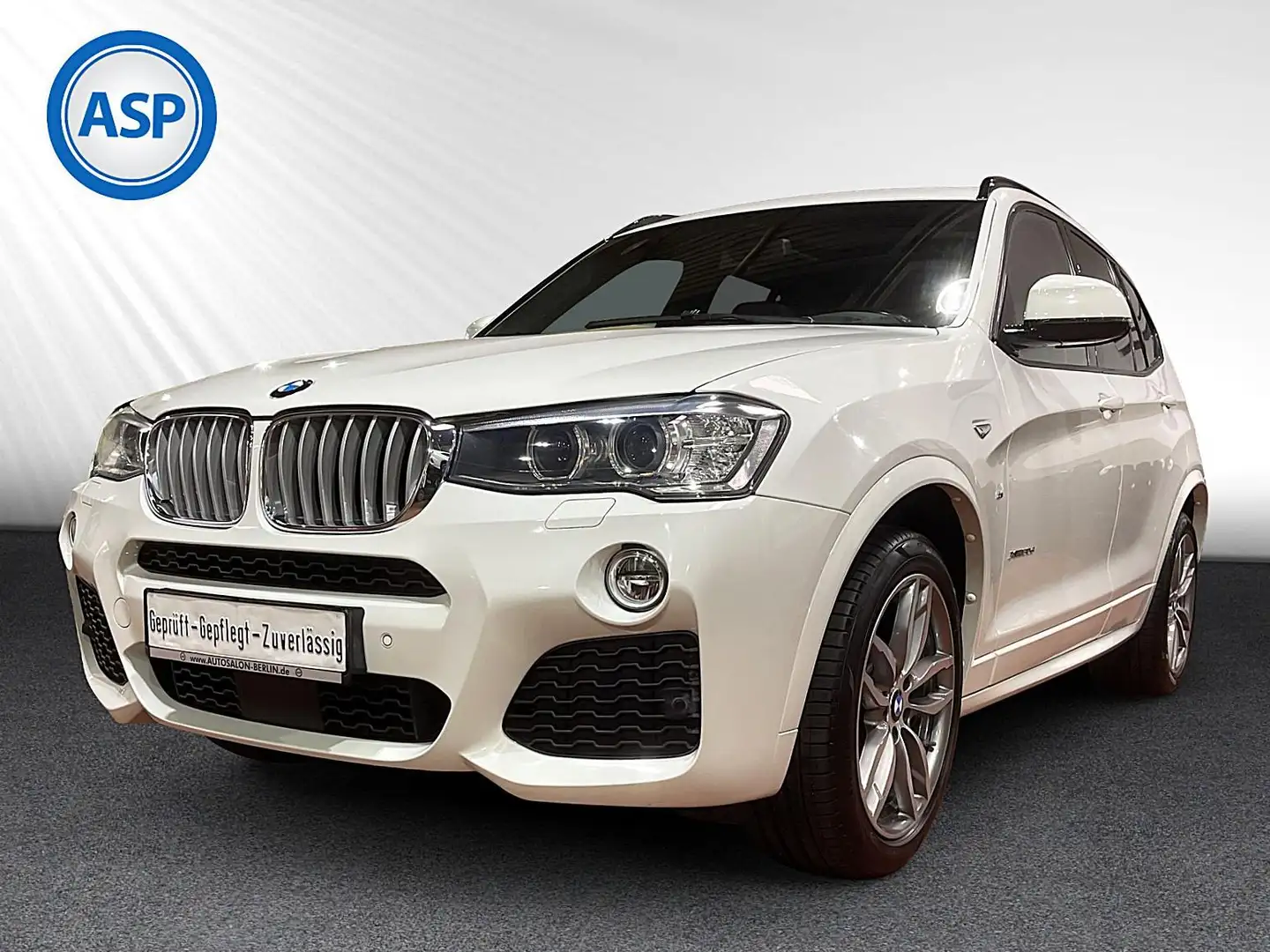 BMW X3 30d xDrive Aut MSport XENON HUD PANO H&K NAVI Weiß - 1