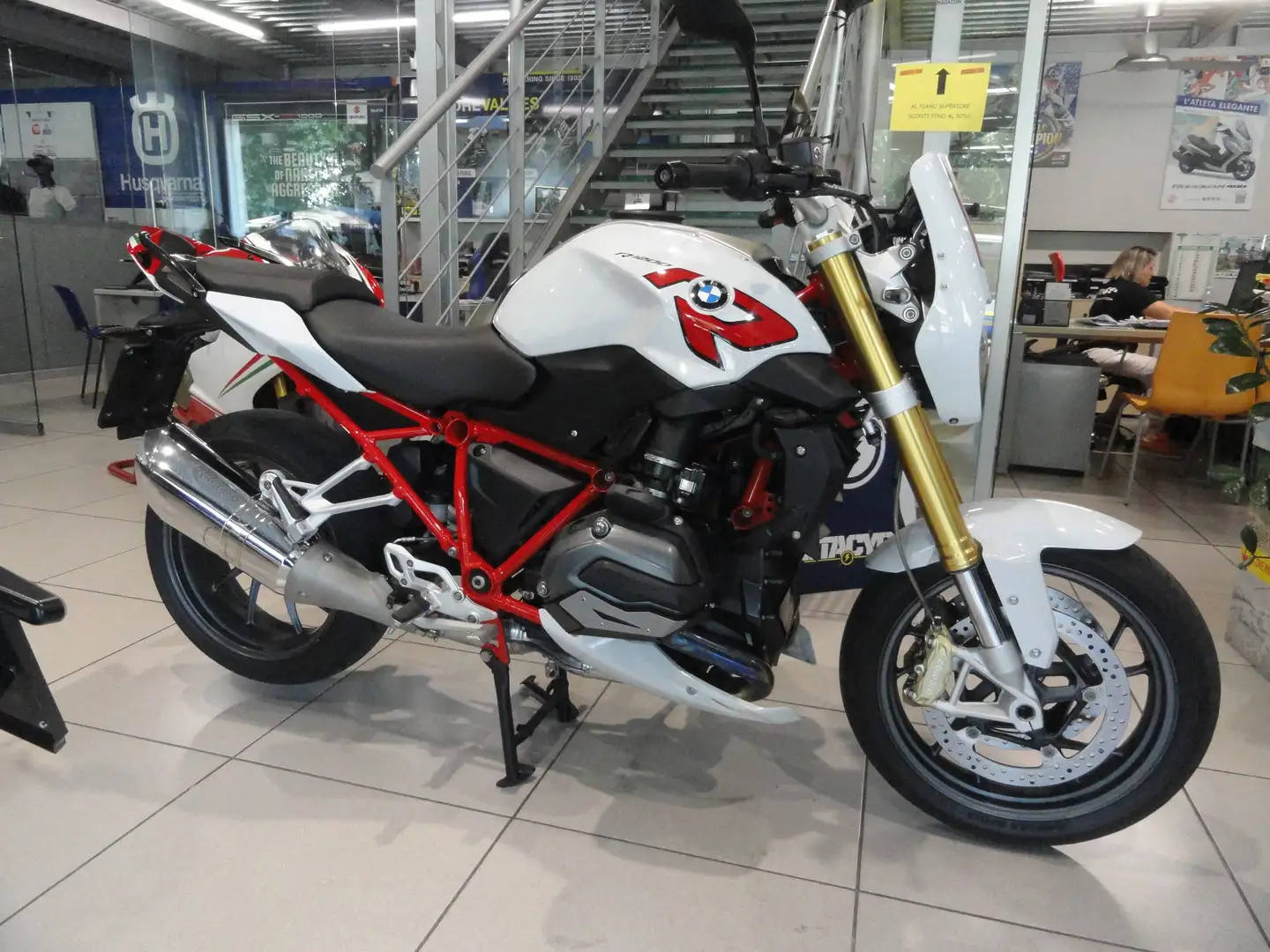 BMW R 1200 R Sport Blanc - 1
