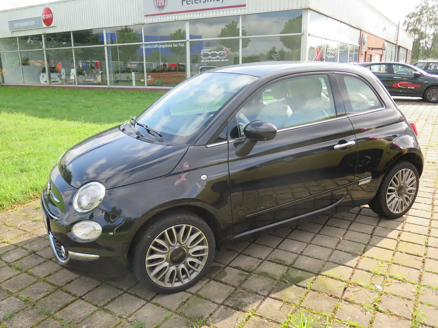 Fiat 500 Lounge  Klimaautomatik Schwarz - 1