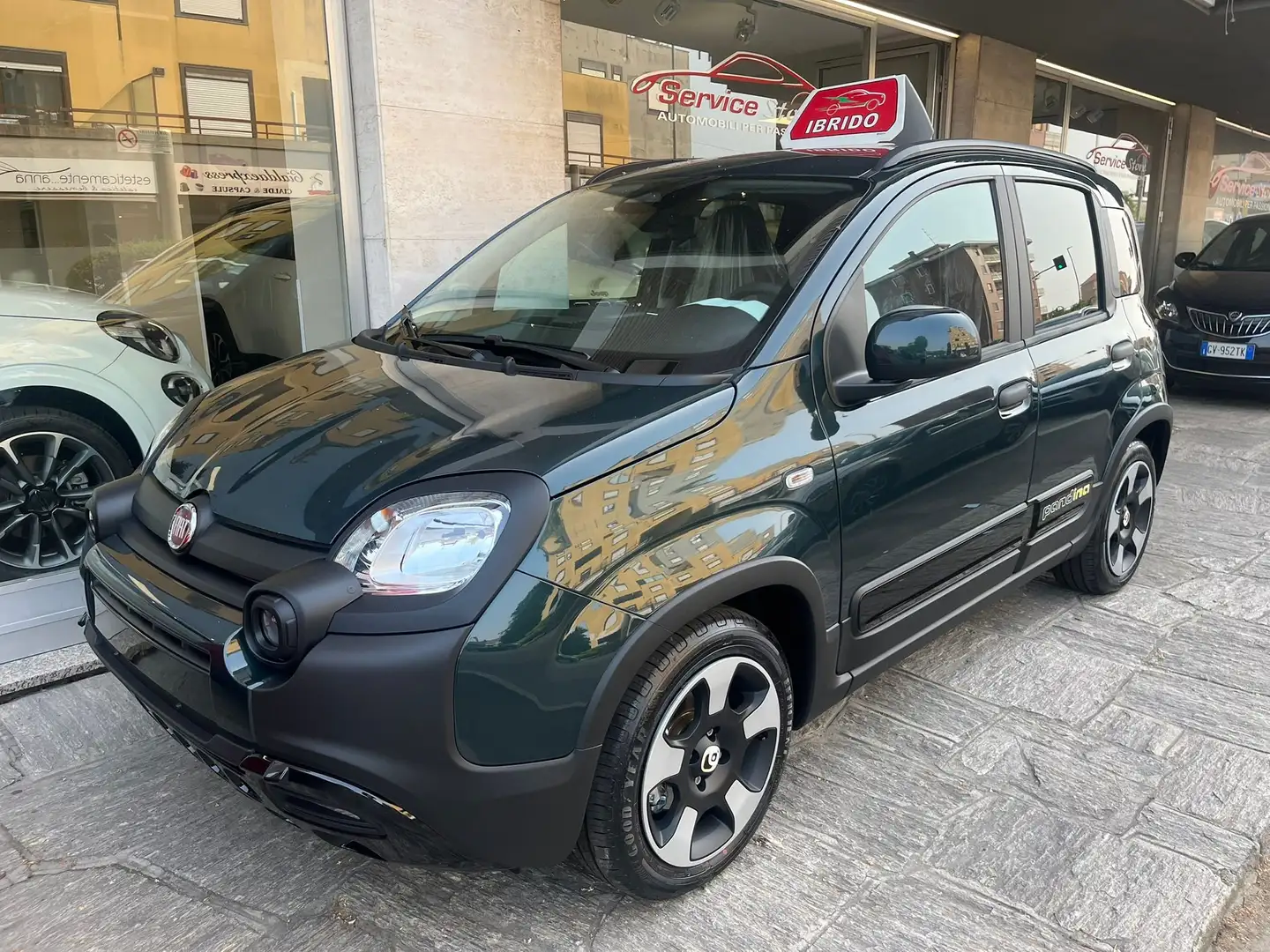 Fiat Panda Pandina 1.0 firefly hybrid s Verde - 2