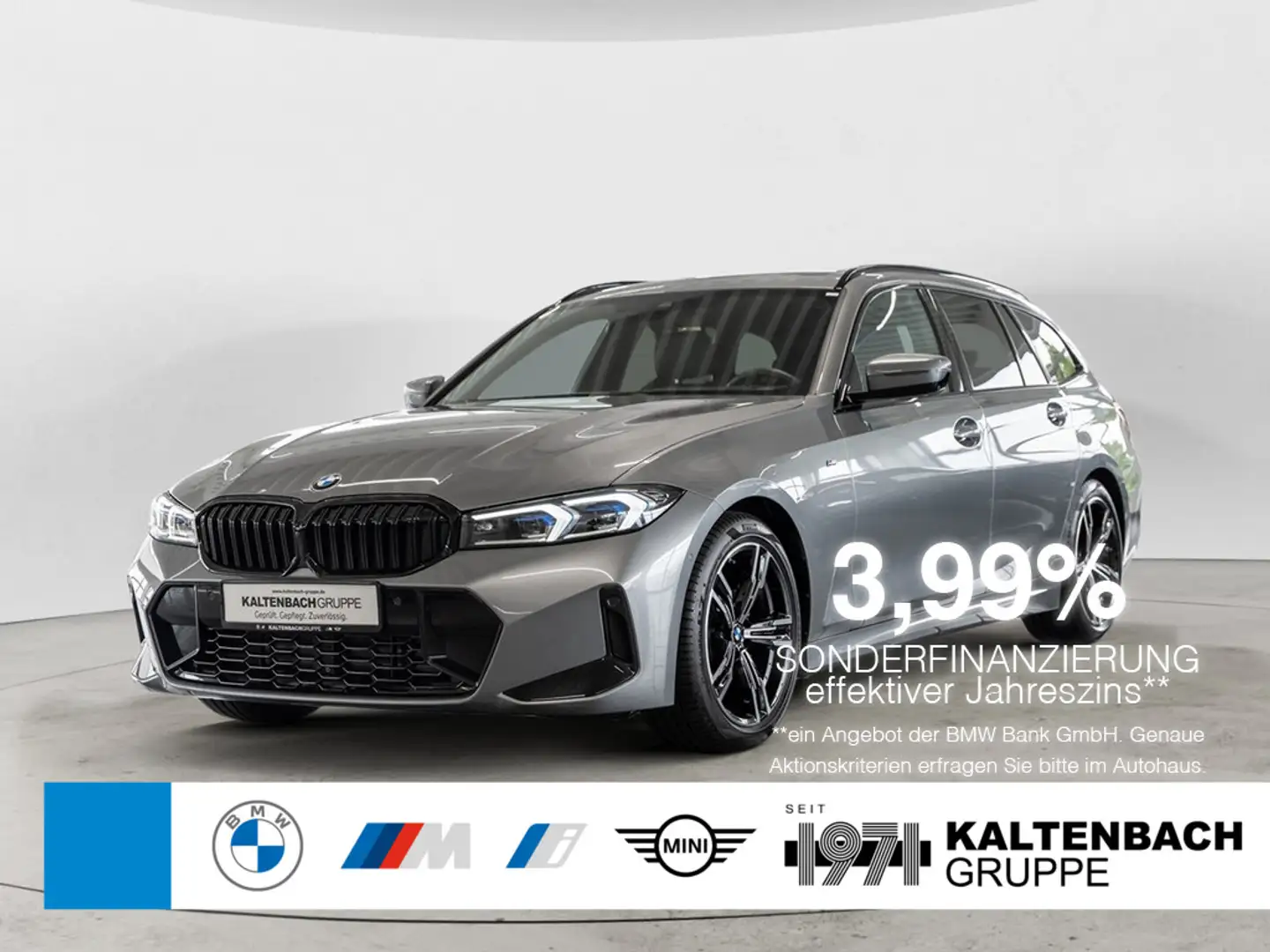 BMW 318 i Touring M-Sport FACEL. PANO AHK HUD 360° Gris - 1