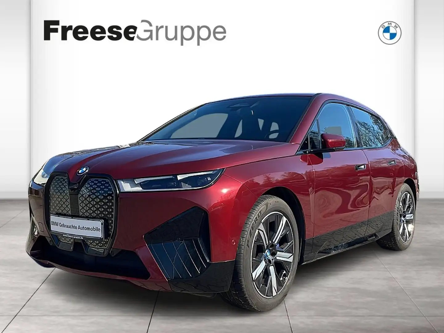 BMW iX xDrive40 Sportpaket DAB LED RFK el. Sitze Rot - 1
