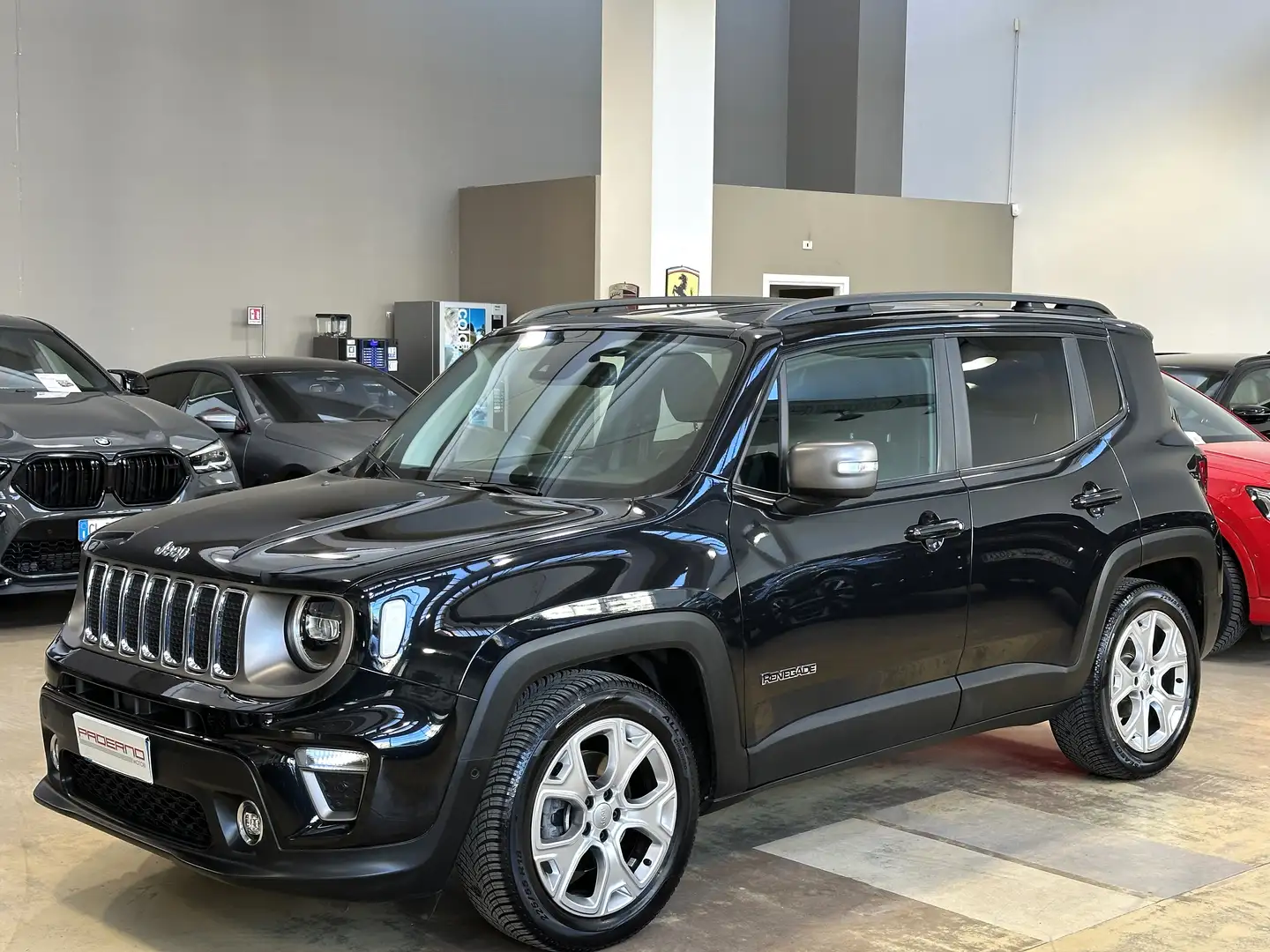 Jeep Renegade 1.3 t4 Limited 150cv Auto - LED-18"-Camera-Carplay Schwarz - 1