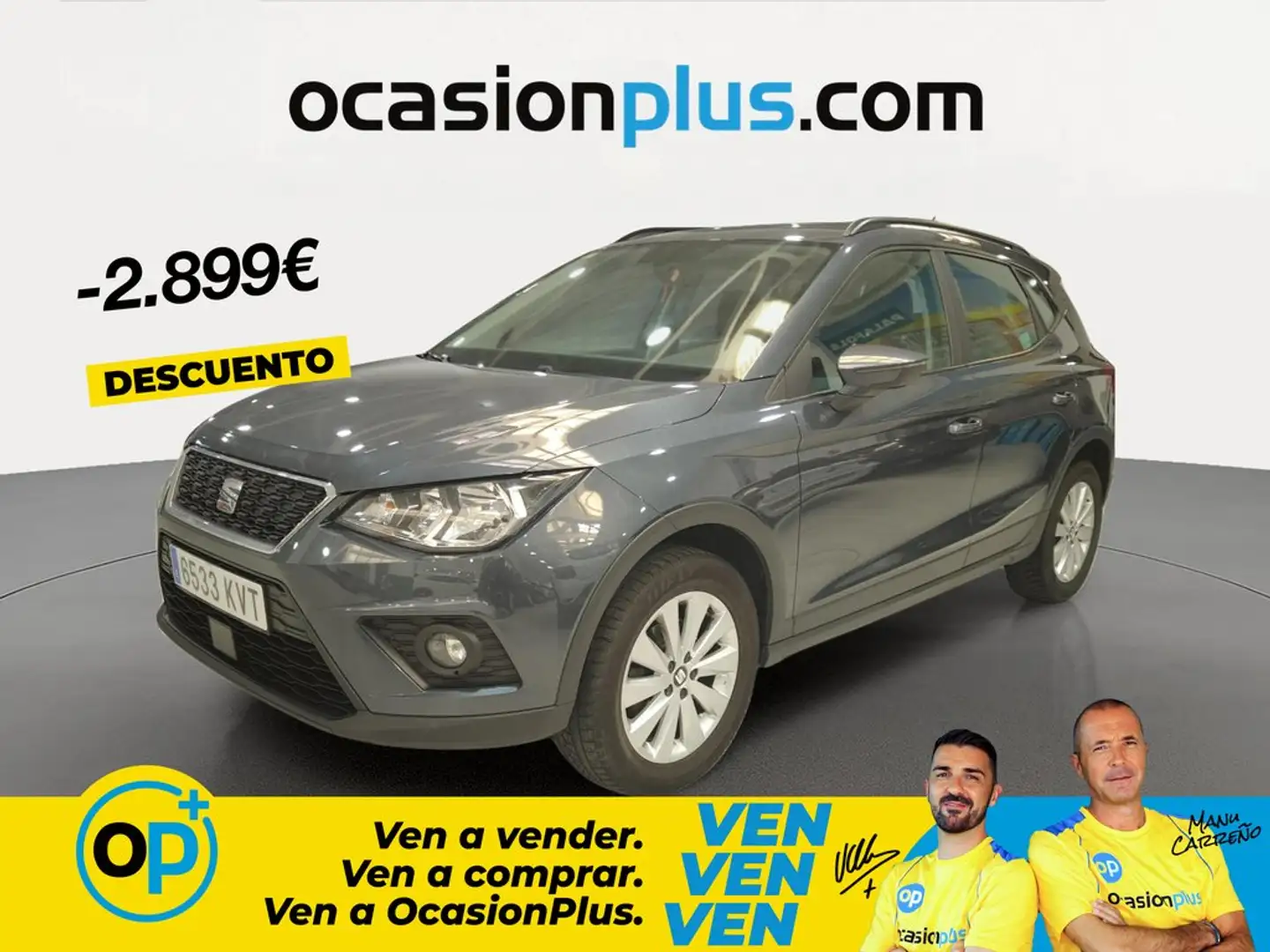 SEAT Arona 1.6TDI CR S&S Style 115 Gris - 1
