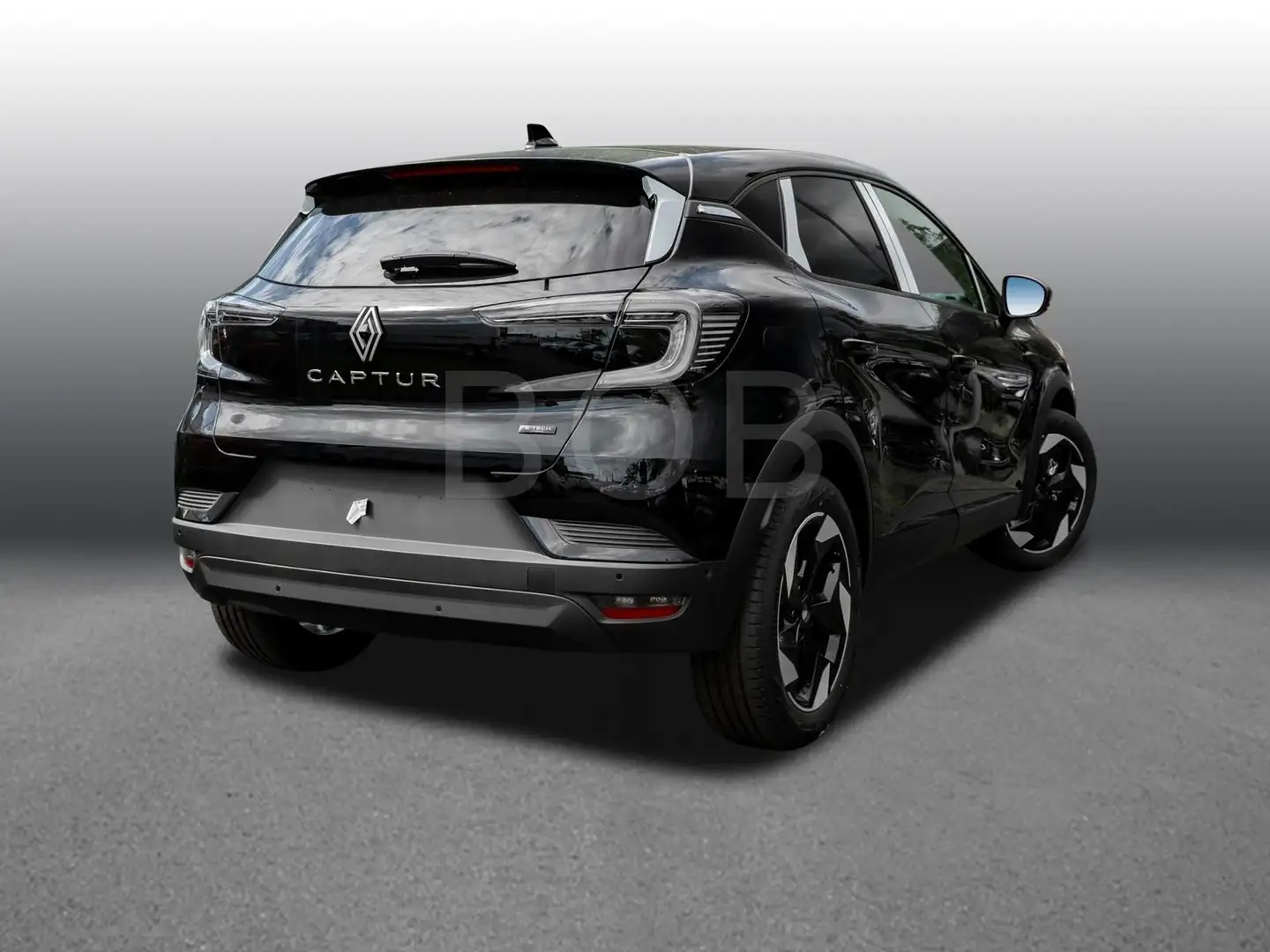 Renault Captur Techno Full Hybrid 160 NAVI SHZ PDC BT Schwarz - 2