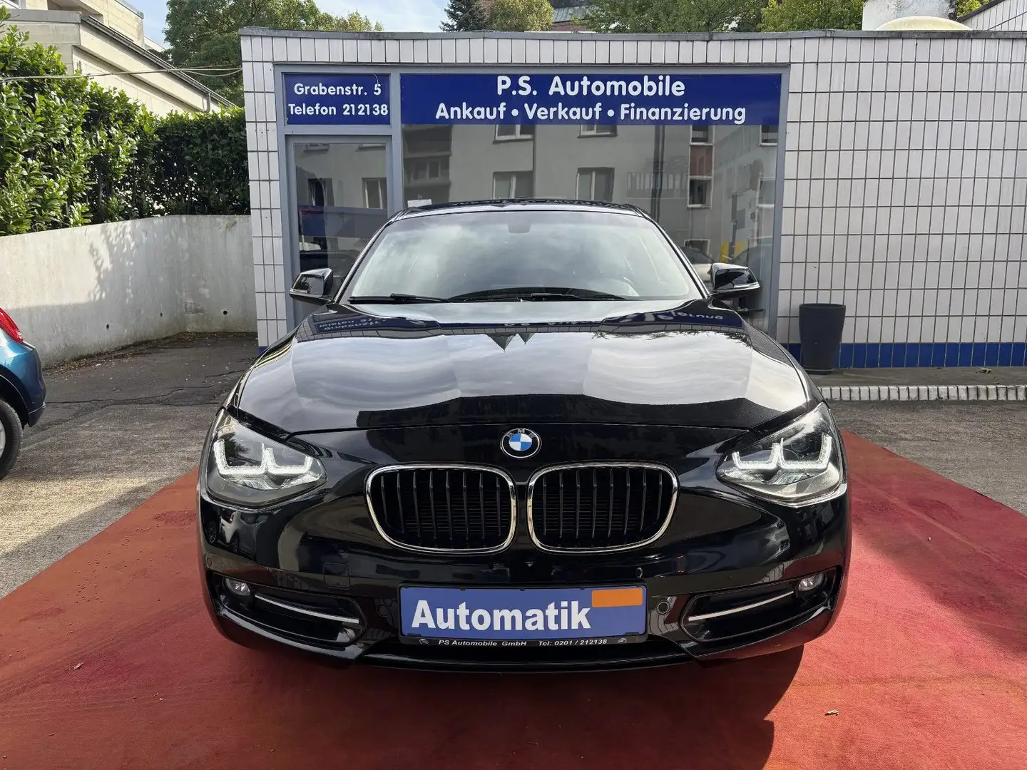 BMW 116 Baureihe 1 Lim. 3-trg. 116 i Erste Hand*Navi Noir - 2