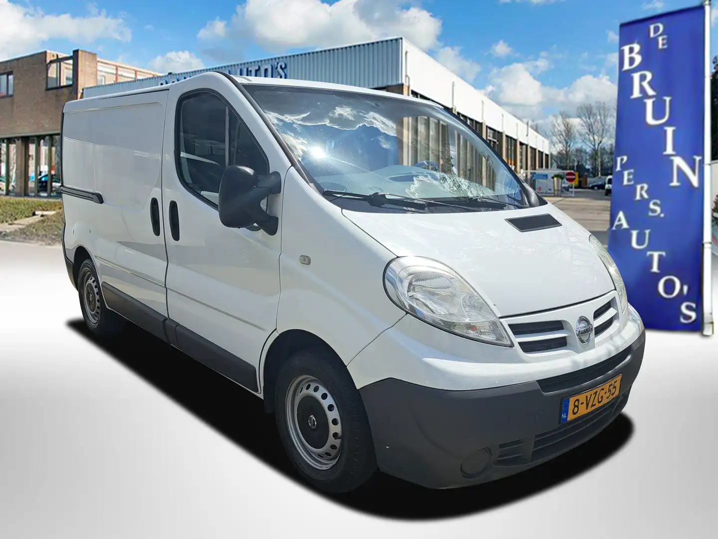 Nissan Primastar 2.0 dCi Airco 3-Zits Cruisecontrol EURO5 Wit - 1