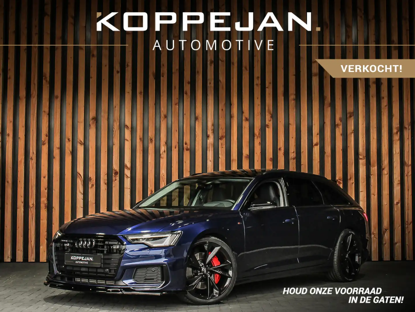 Audi A6 Avant 55 TFSI-e 367PK Quattro S Edition Competitio Blauw - 1