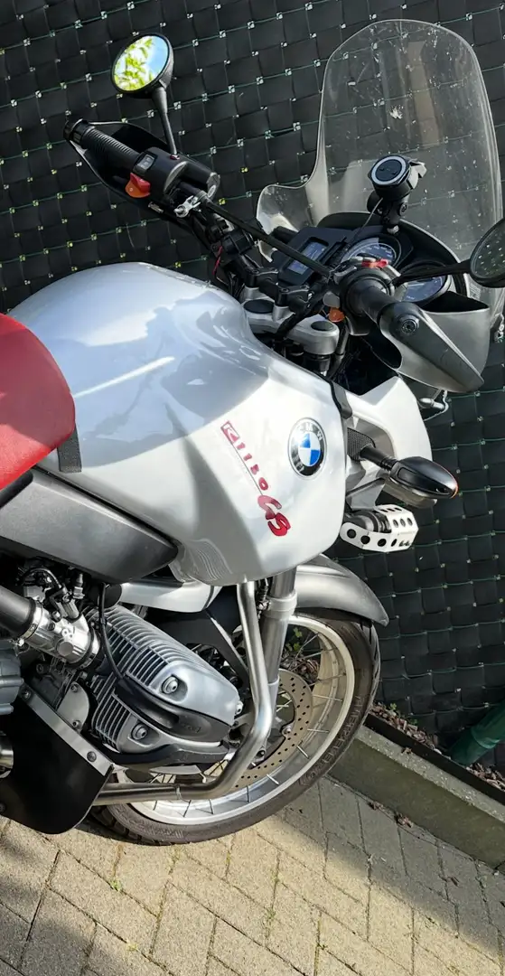 BMW R 1150 GS Grijs met rode zadels Серебристый - 2