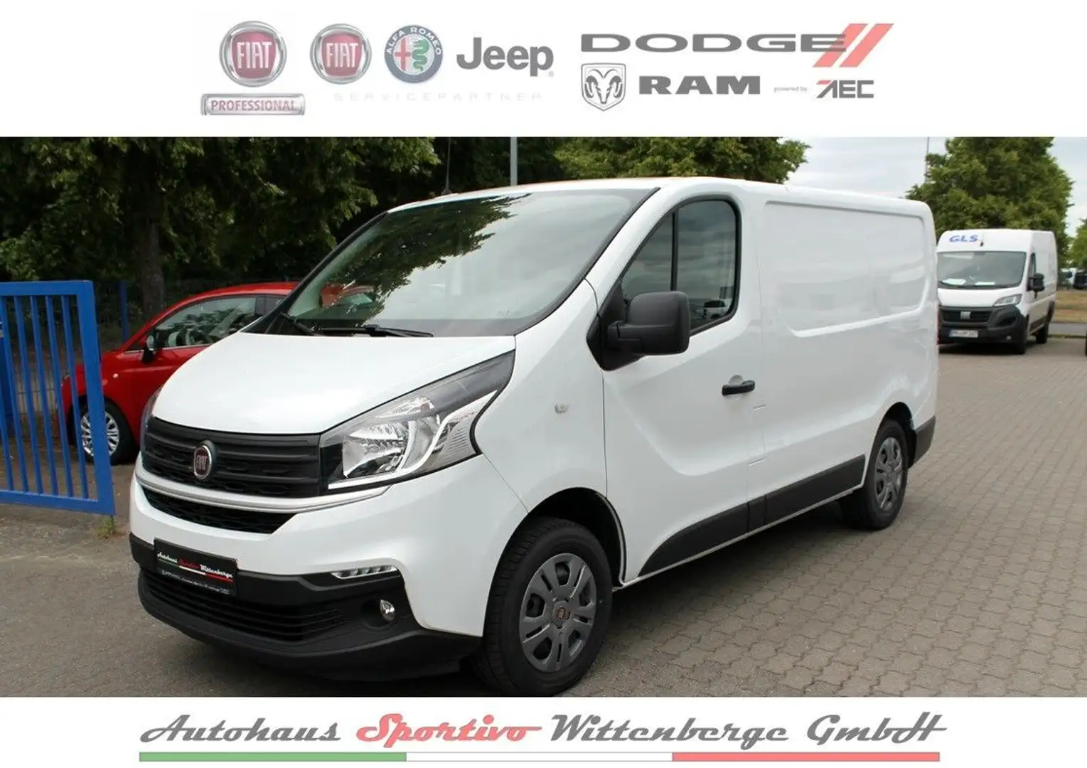 Fiat Talento Kasten L1H1 1,2t SX Navi,AHK,Heckklappe Wit - 1