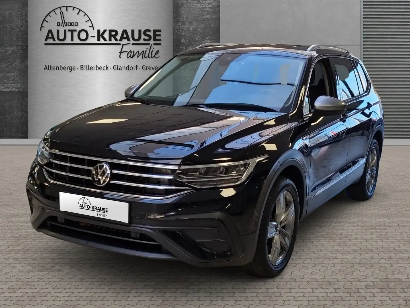 Volkswagen Tiguan Allspace 1.5 TSILife Navi Kamera AHK 7Sitz Schwarz - 1