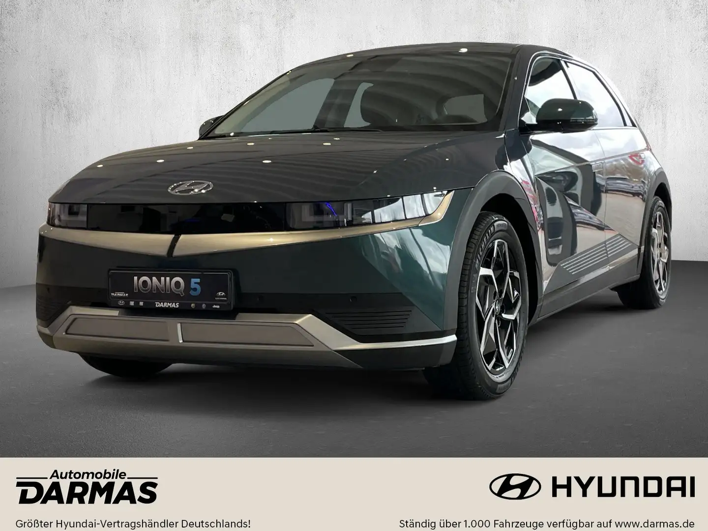 Hyundai IONIQ 5 IONIQ 5 Techniq 4WD Klimaut. Navi Voll-LED DAB Зелёный - 1
