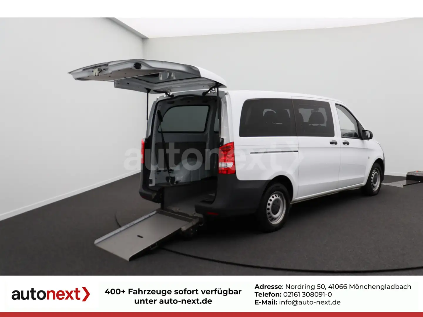 Mercedes-Benz Vito Tourer 110 CDI lang *Rollstuhlrampe* 6084 Wit - 1