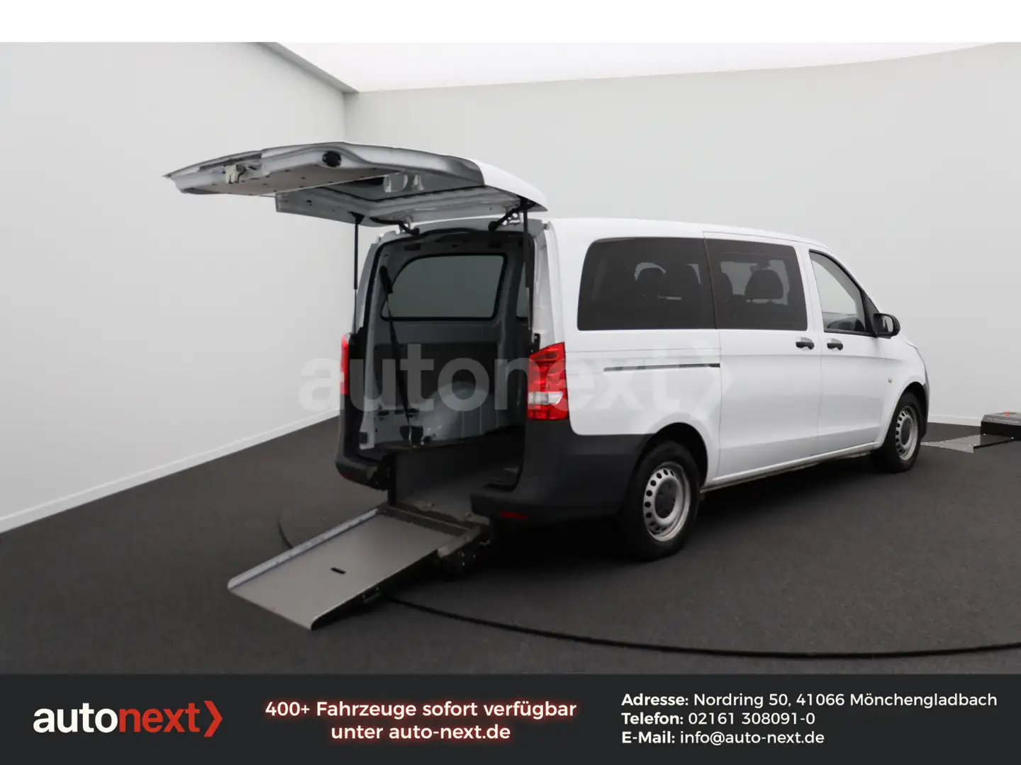 Mercedes-Benz Vito Tourer 110 CDI lang *Rollstuhlrampe* 6084 Fehér - 1