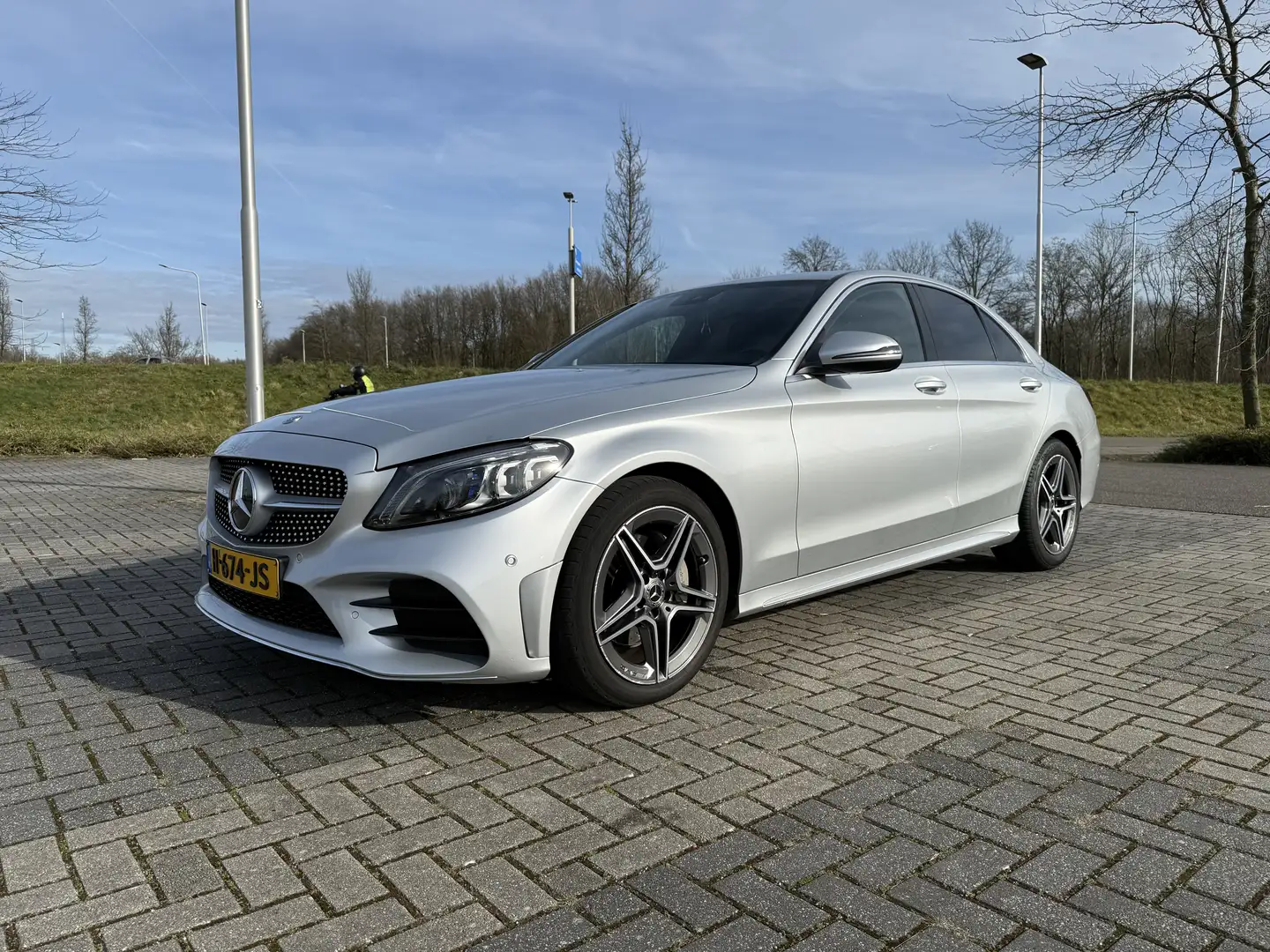 Mercedes-Benz C 180 AMG 2020 Grijs - 1