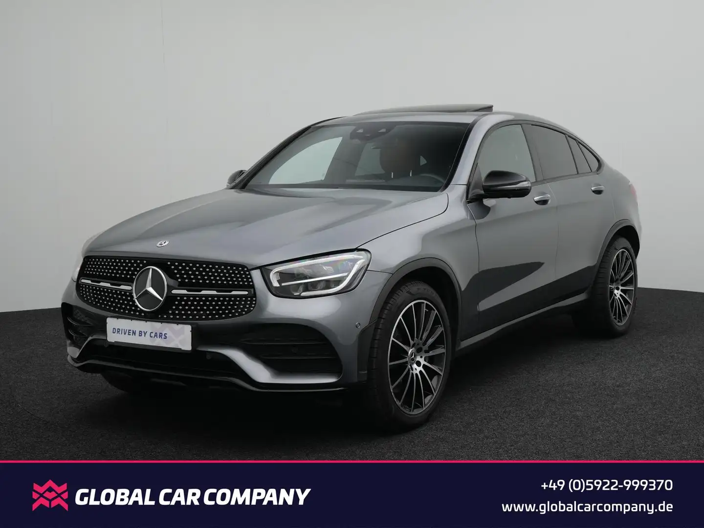 Mercedes-Benz GLC 300 d Coupe 4Matic AMG-Line,PANO,MEMO,LUFT Grau - 1