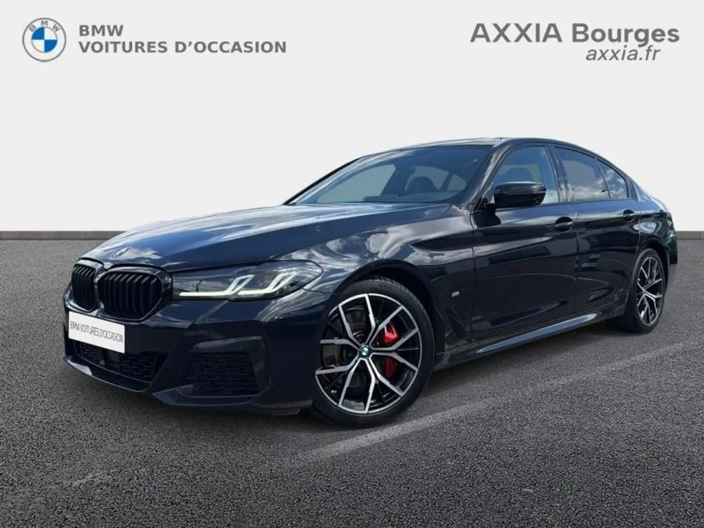 BMW 520 520dA 190ch M Sport Steptronic Noir - 1
