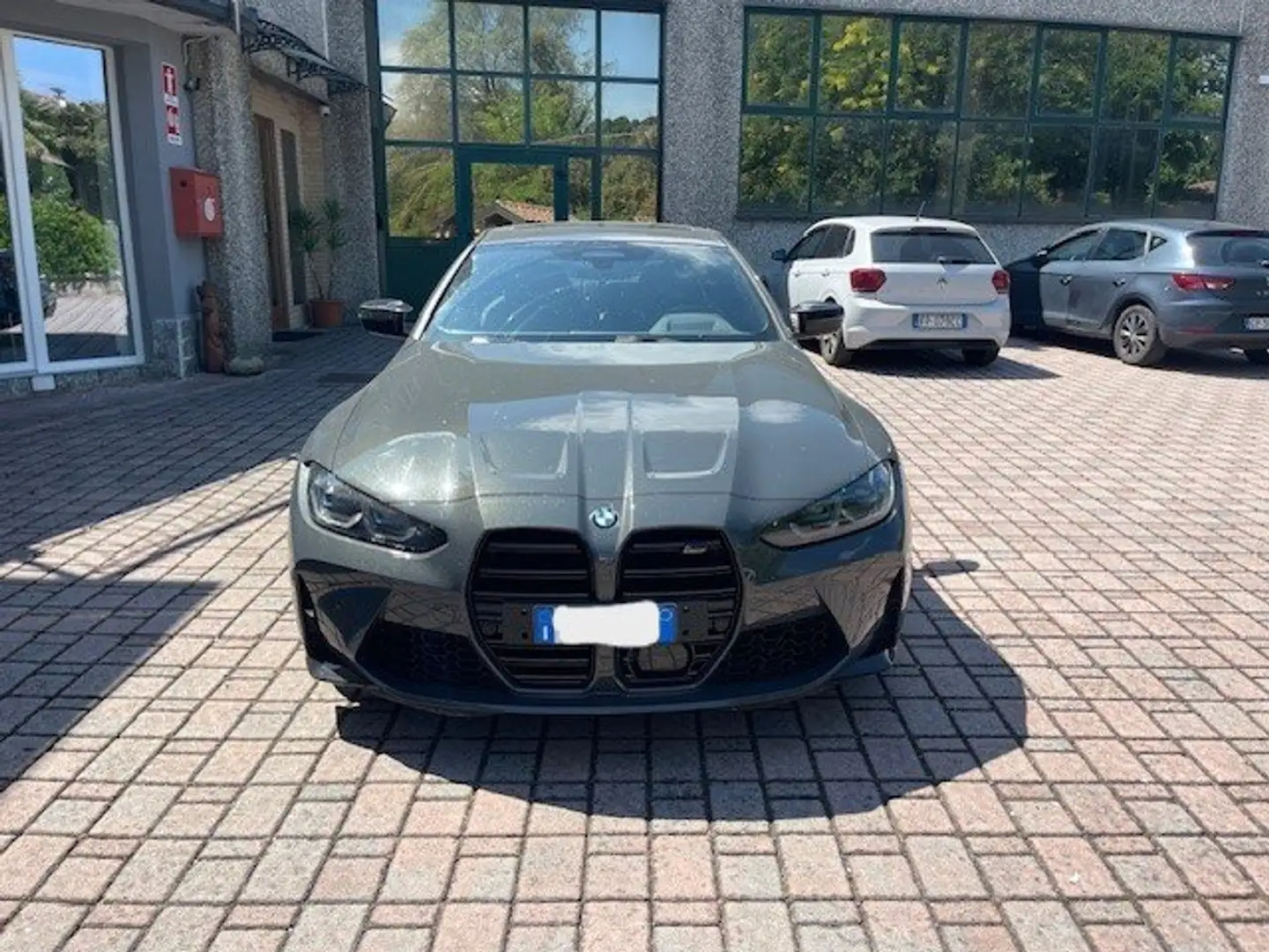 BMW M4 M4 Coupe 3.0 Competition M xdrive auto Grigio - 2
