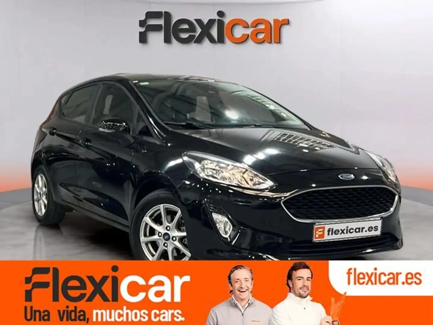 Ford Fiesta 1.0 EcoBoost S/S Trend+ 100 Negro - 1
