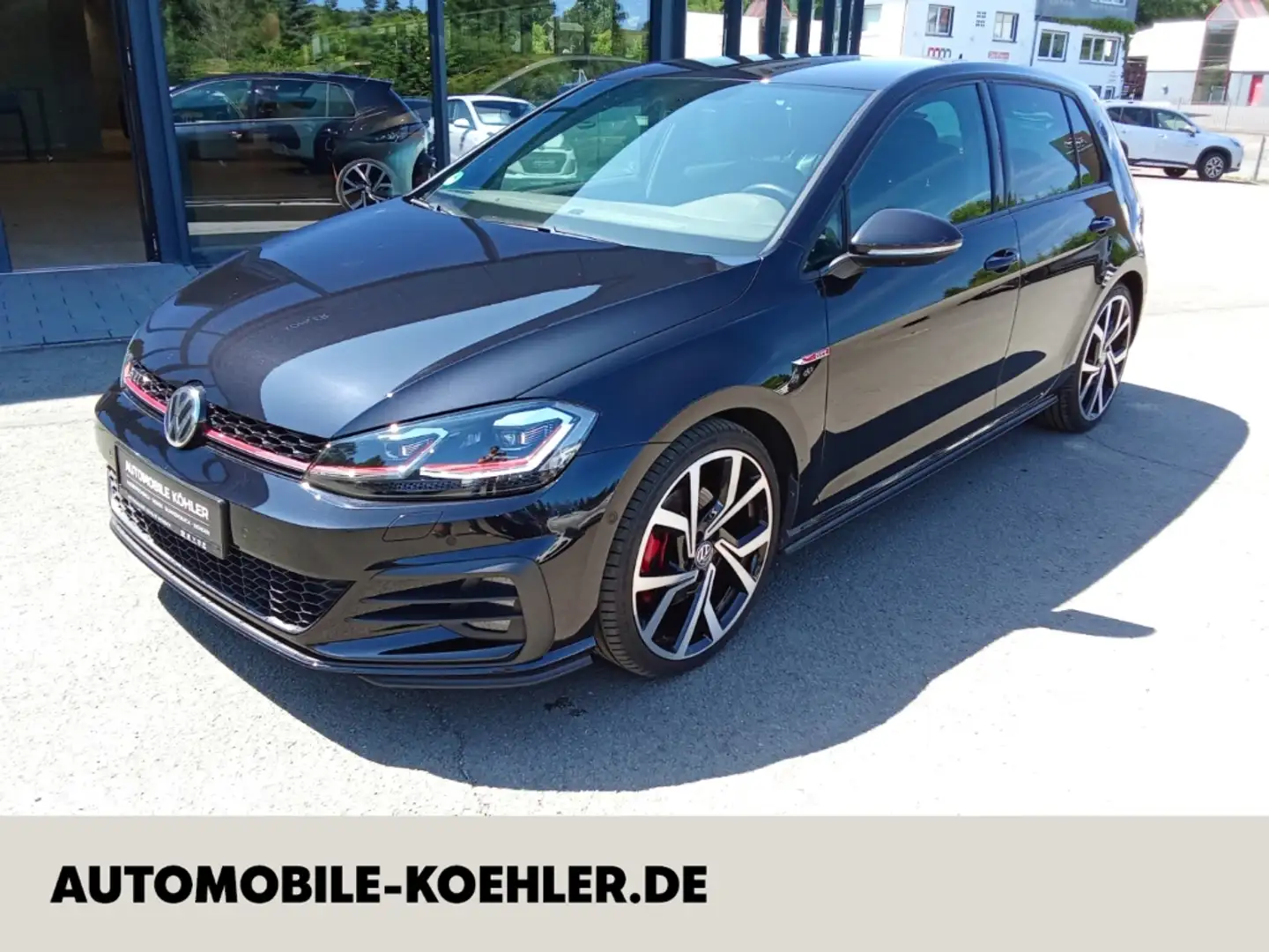 Volkswagen Golf VII GTI BMT Start-Stopp 2.0 TSI 6-Gang NAVI LED SH Schwarz - 1