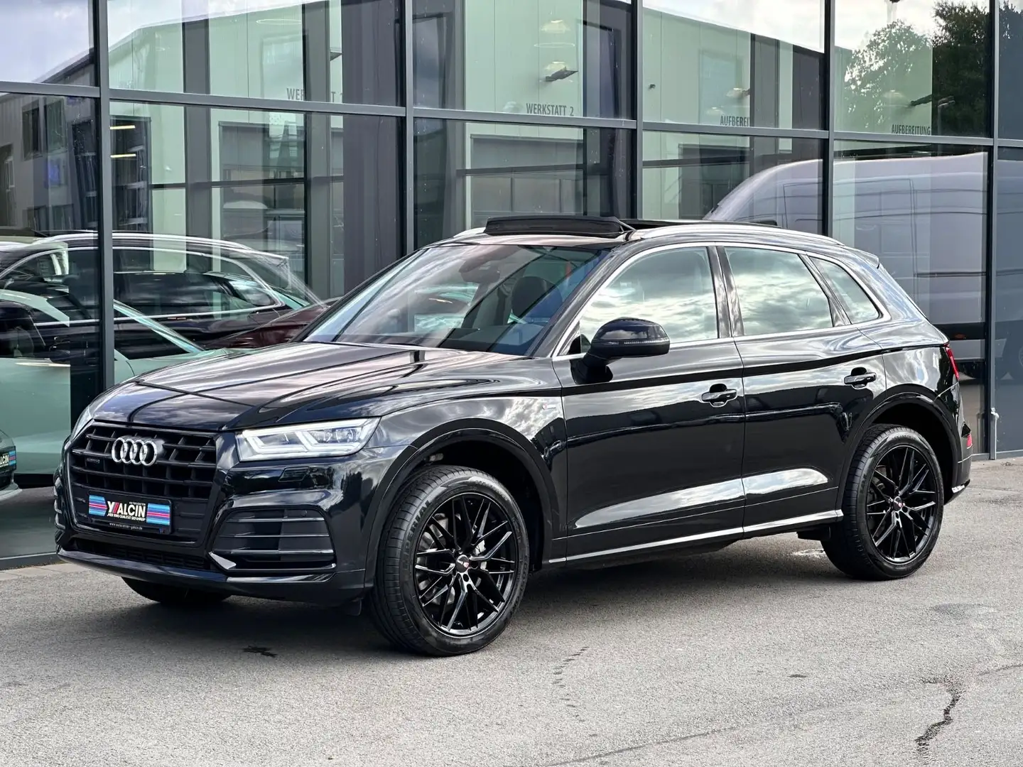 Audi Q5 45 TFSI S tronic quattro S line VIRT.COC/AHK Noir - 2