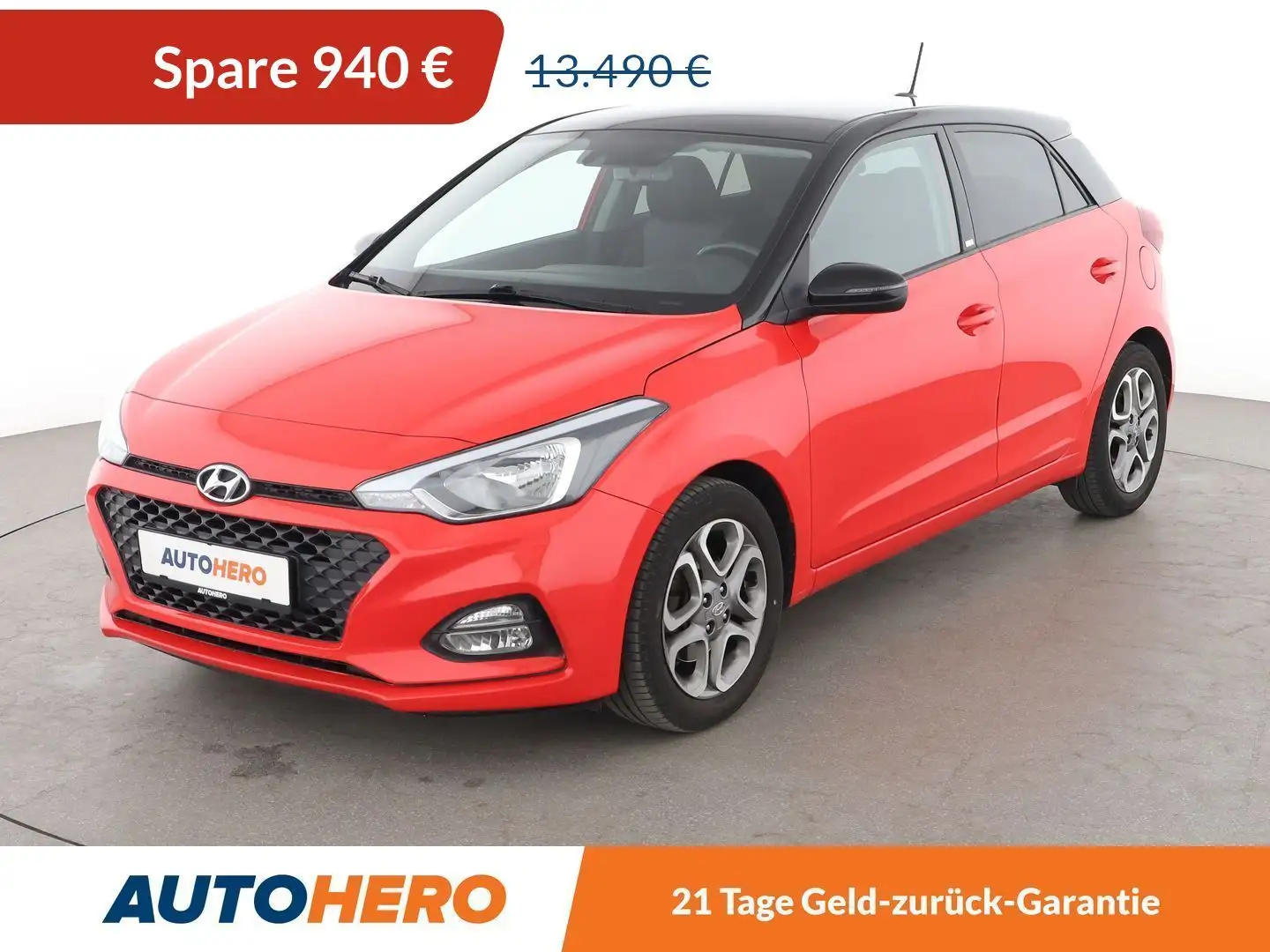 Hyundai i20 1.0 TGDI YES! Plus*NAVI*TEMPO*CAM*PDC*SHZ*KLIMA* Rot - 1