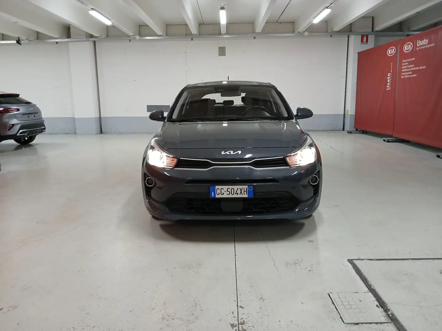 Kia Rio 1.2 ECOGPL Style Grau - 2