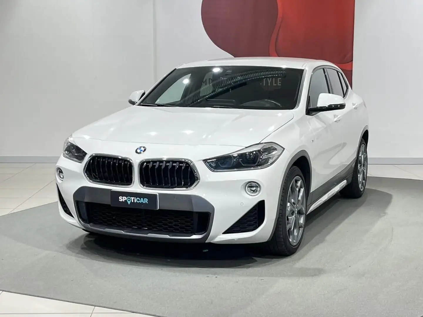 BMW X2 sdrive20i Msport X 192cv auto BMW X2 benzina usata Weiß - 1