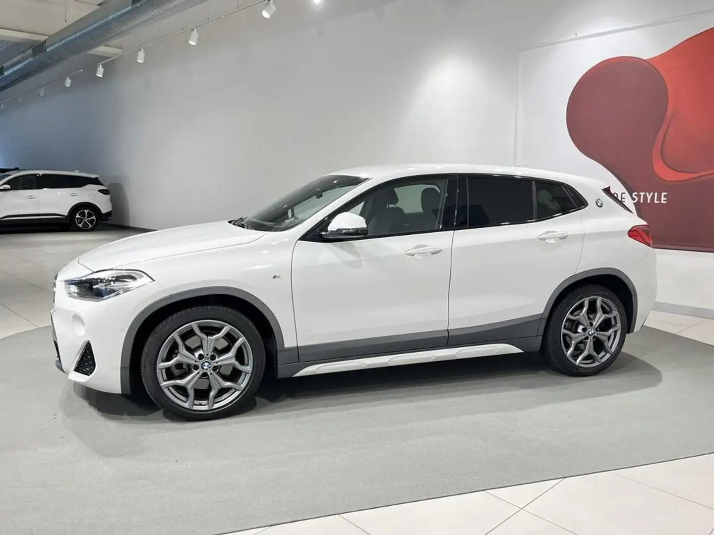 BMW X2 sdrive20i Msport X 192cv auto BMW X2 benzina usata Weiß - 2