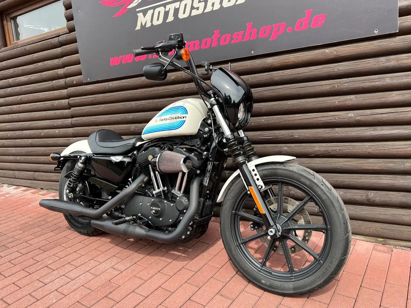 Harley-Davidson XL 1200 NS Sportster Iron *1.Hand, ABS, 5HD* Білий - 2