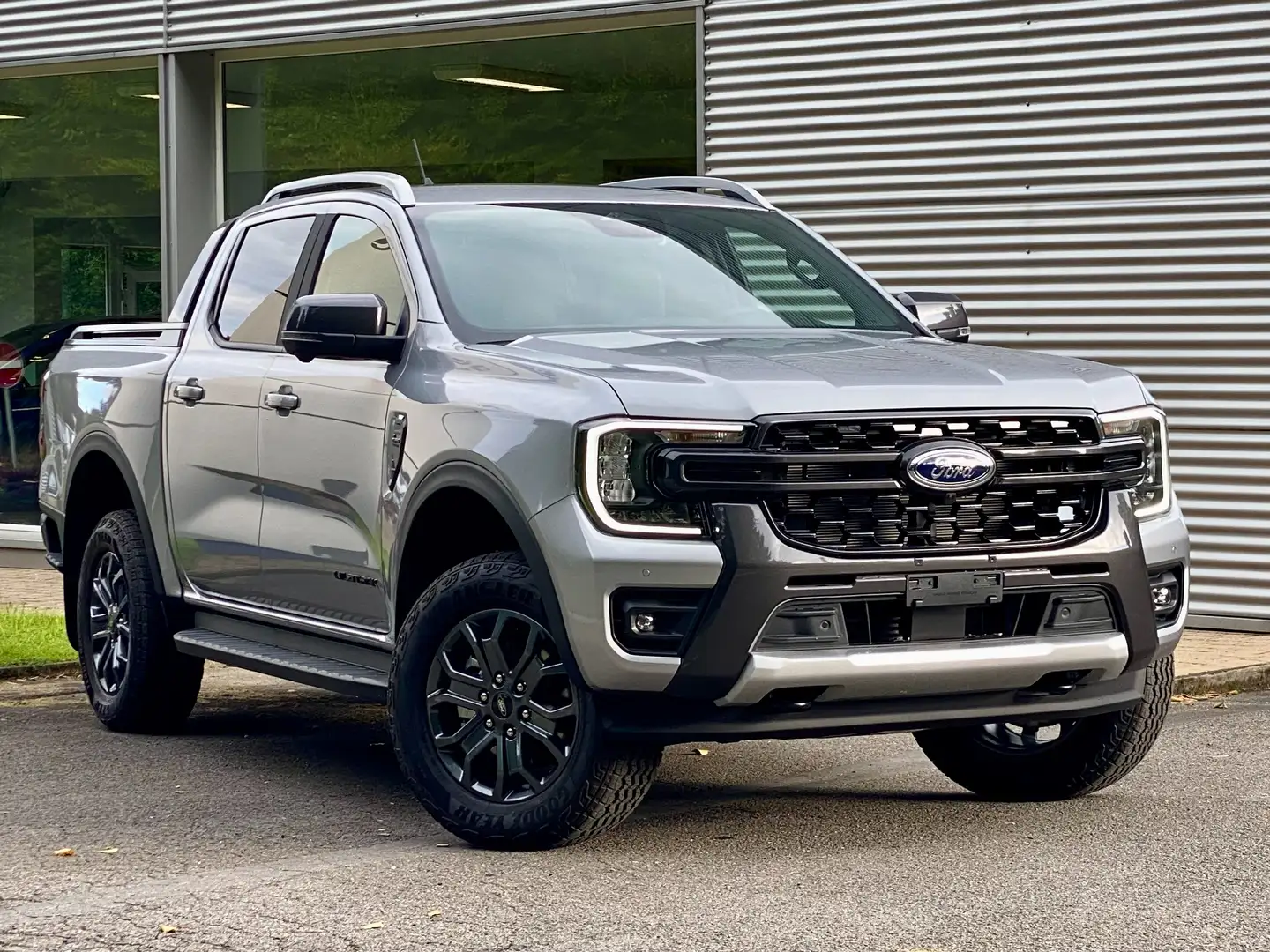 Ford Ranger WILDTRAK / 2.0L 205CH +Rideau élec+B&O+Pneu A/T Grijs - 1