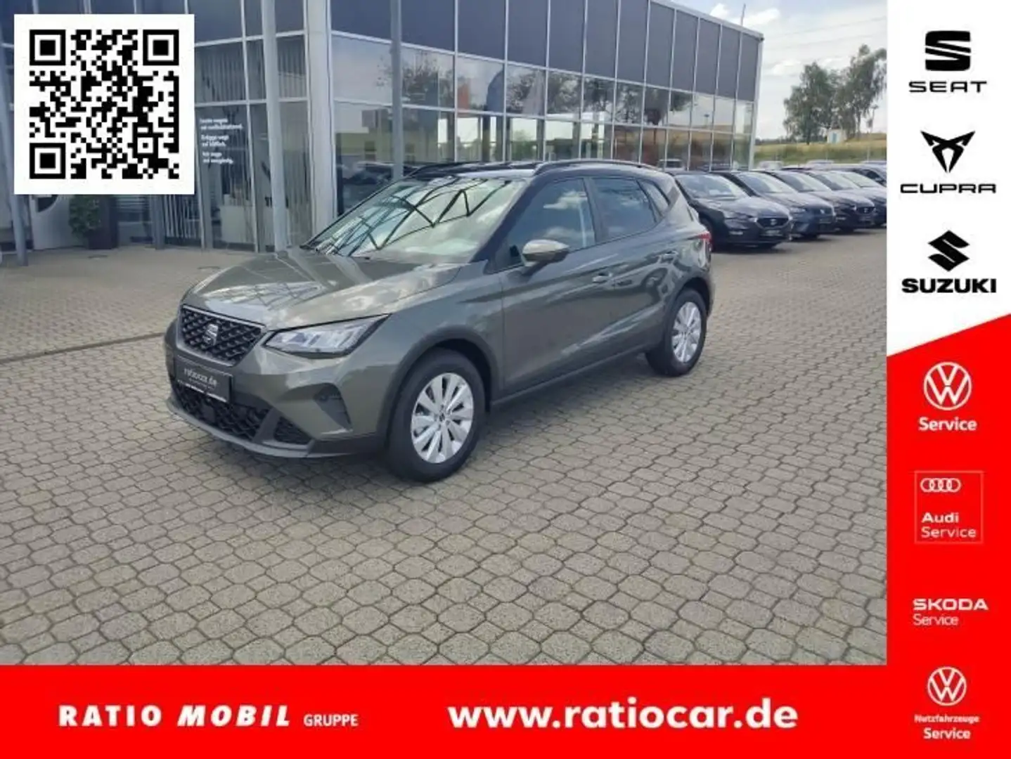 SEAT Arona ARONA ROAD EDITION 1.0 TSI NAVI SITZHZG. KAMERA Grau - 1