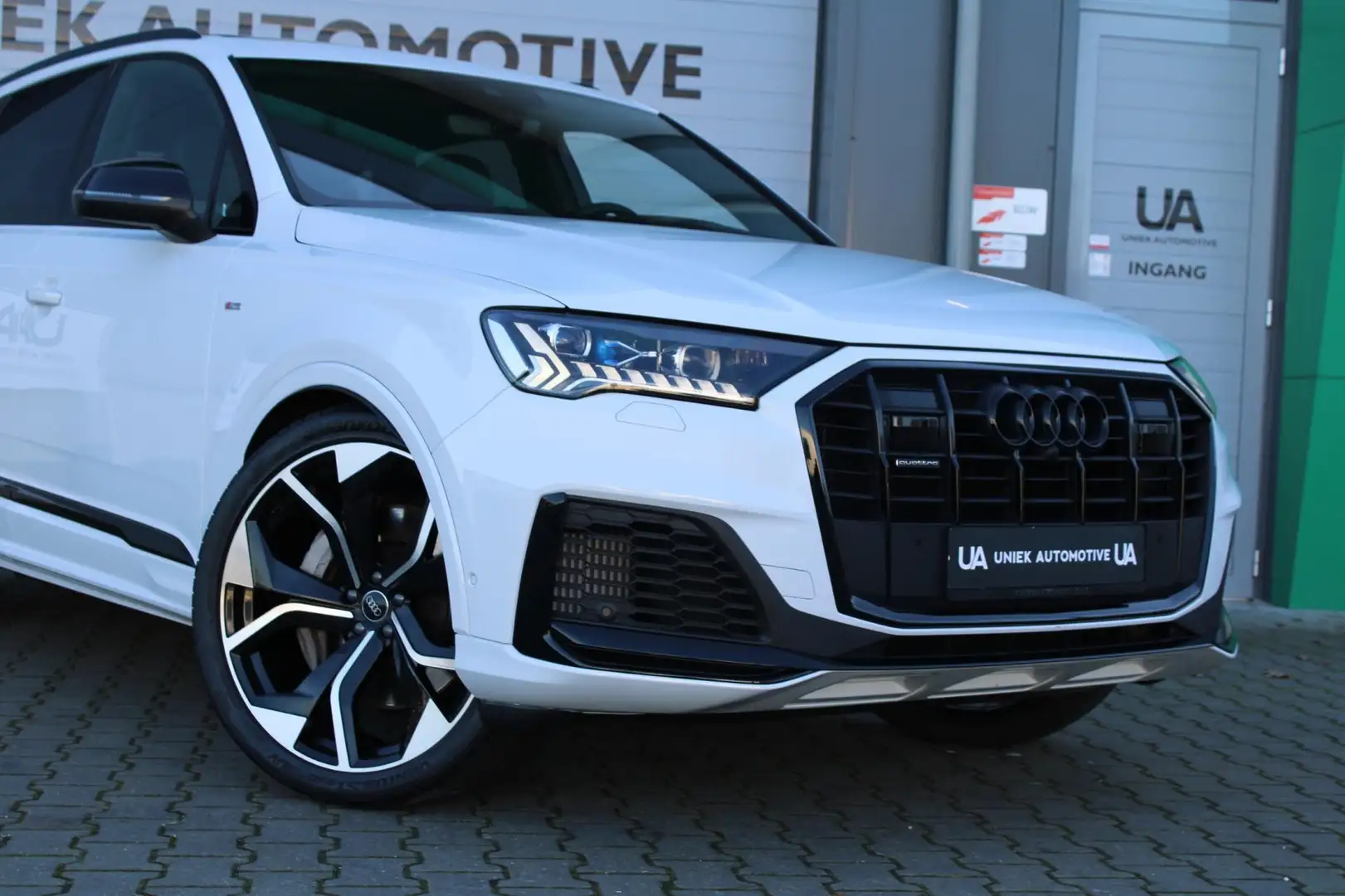 Audi Q7 55 TFSI e QUATTRO PRO LINE S | STAND | LUCHTVERING Blanc - 2