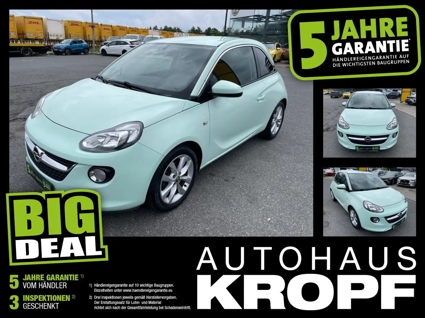 Opel Adam 1.4 Jam PDC, Klima Grün - 1