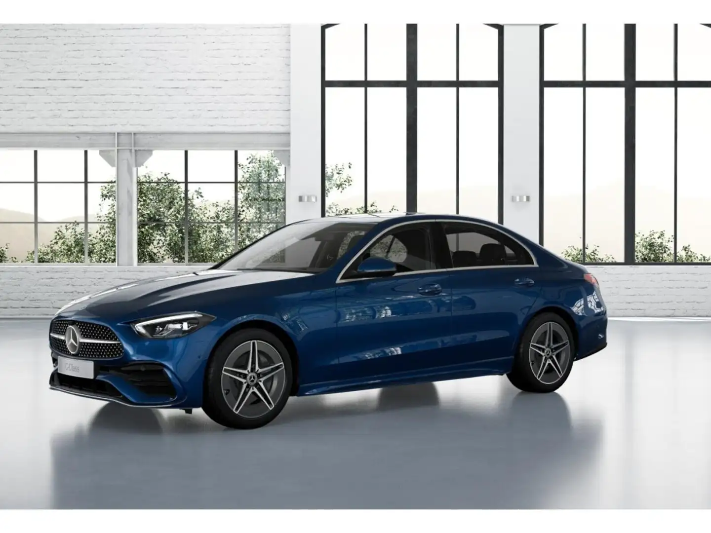 Mercedes-Benz C 200 AMG Distronic*Kamera*Guard*AHK*Pre-Safe*** Blau - 2