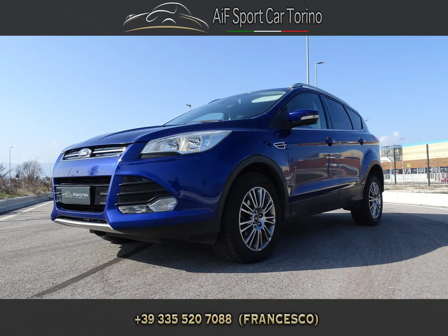 Ford Kuga Kuga 2.0 tdci Titanium 4wd 163cv powershift Blu/Azzurro - 2