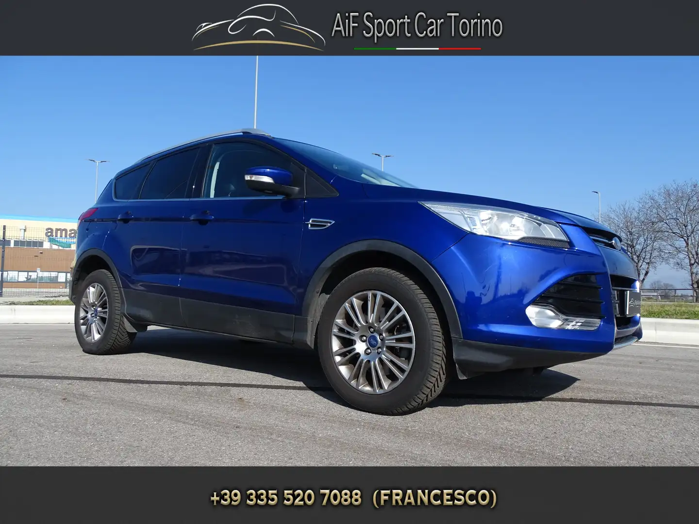 Ford Kuga Kuga 2.0 tdci Titanium 4wd 163cv powershift Blu/Azzurro - 1