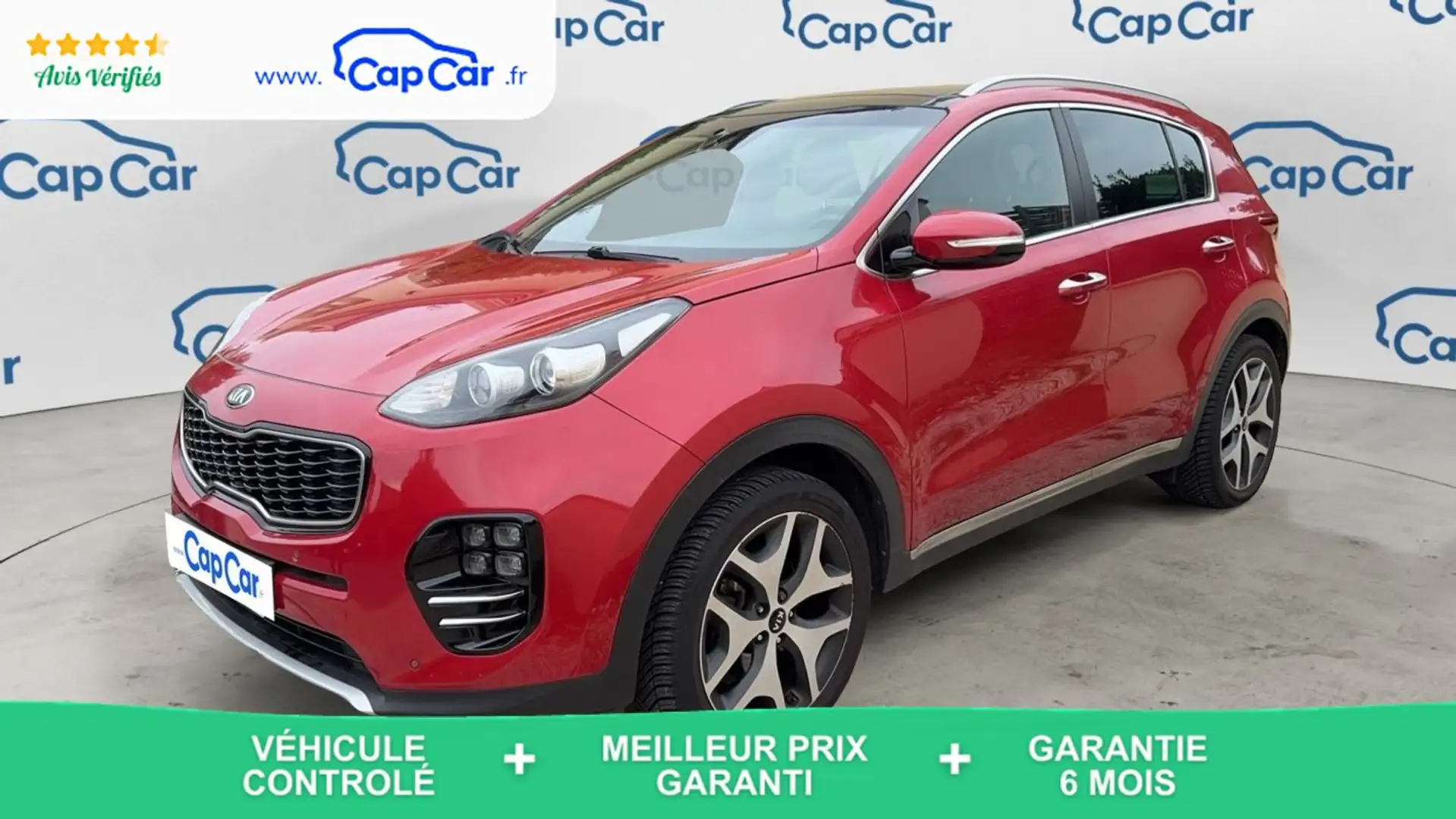 Kia Sportage 1.6 CRDi 115 GT Line Rouge - 1