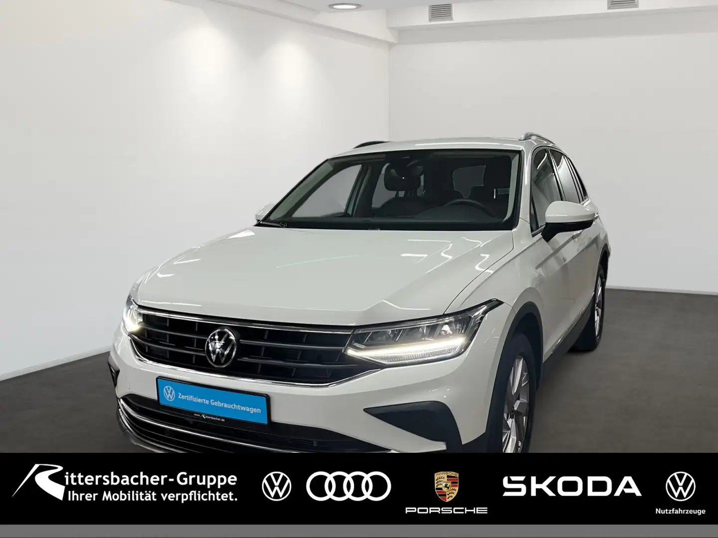 Volkswagen Tiguan 2.0 TDI Life DSG 4Motion Weiß - 1