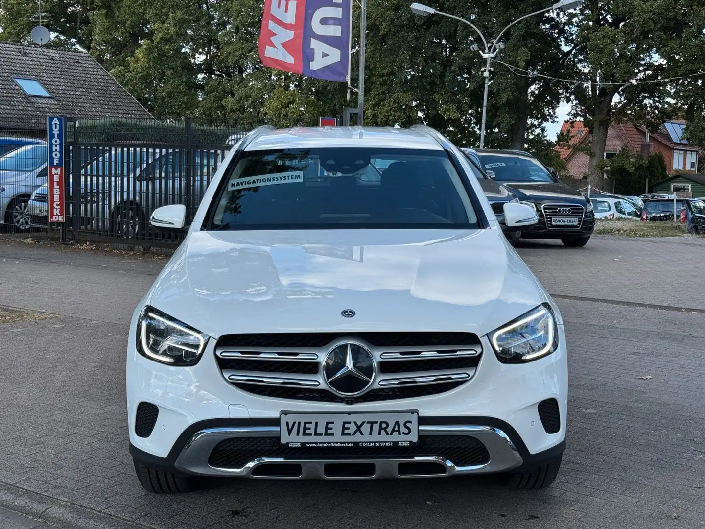 Mercedes-Benz GLC 220 d 4Matic *2.HAND*TÜV NEU*STHZ*AHK*ACC* Weiß - 2