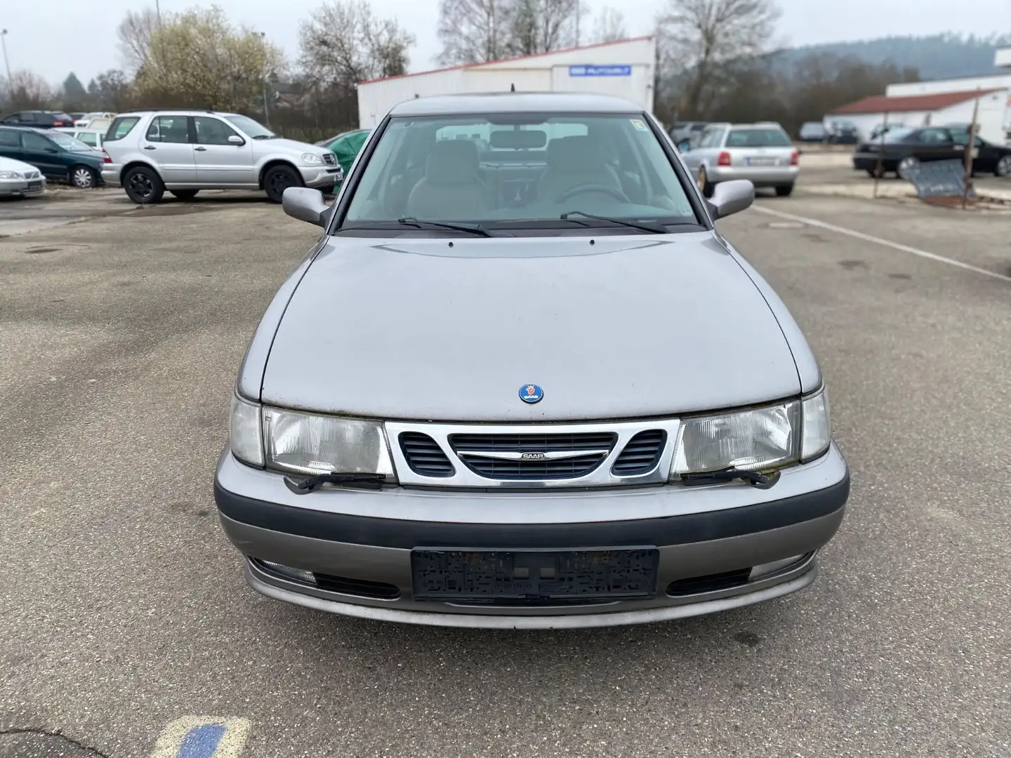 Saab 9-3 2.2 TiD Limo*Leder*Klima*TÜV/AU NEU* Gris - 1