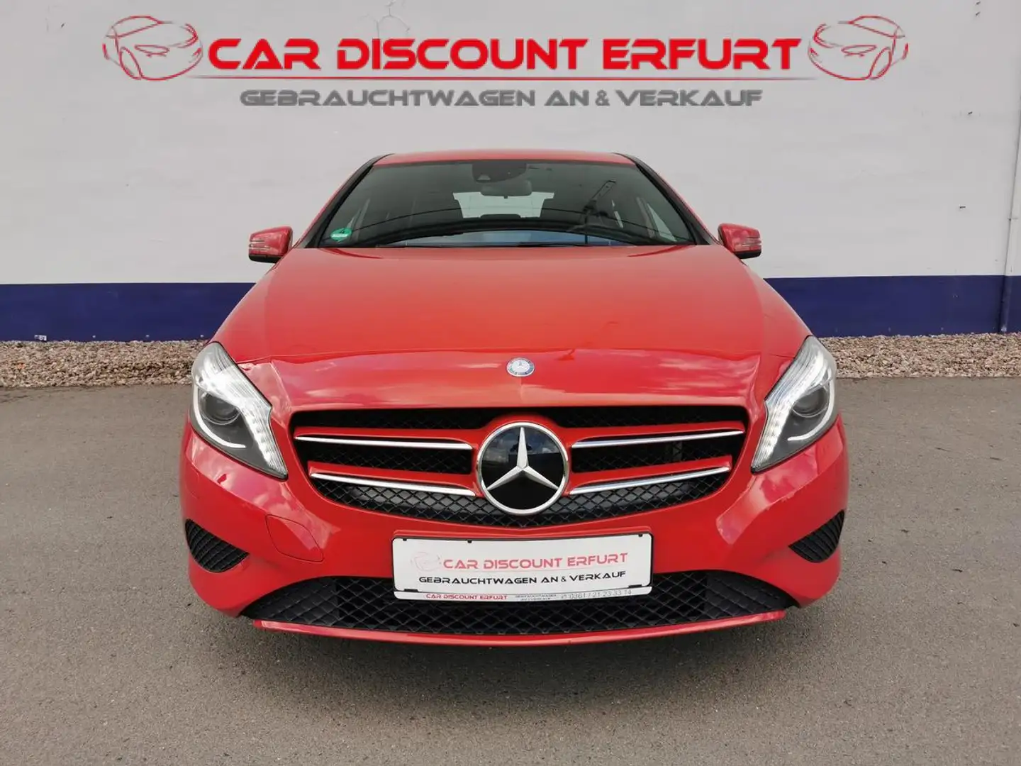 Mercedes-Benz A 180 Style BlueEffi.-ILS-Automatik-Teilleder-Kamera-2.H Rot - 1